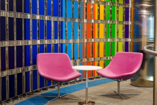Corporate office design Kazakhstan — British American Tobacco workplace