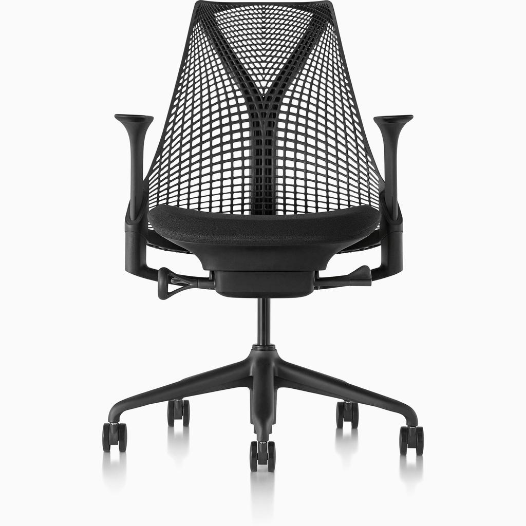 Стул Herman Miller Sayl Офисный стул Herman Miller Sayl с безрамной подвесной спинкой