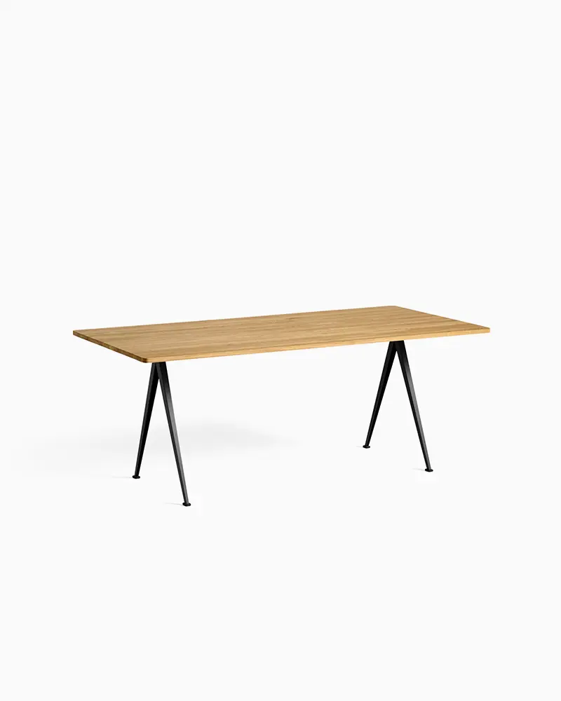 Pyramid Table 02 (190×85, Wooden, Black)