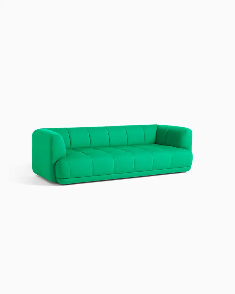 QUILTON 3 SEATER (Neon Green)