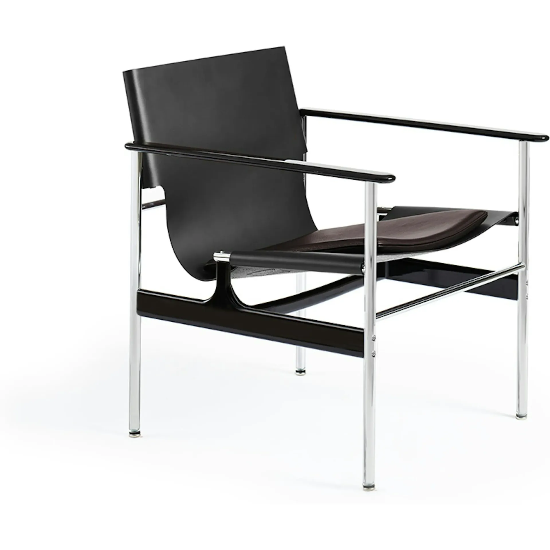 Pollock Arm Chair  (Black, Hidden Valley)