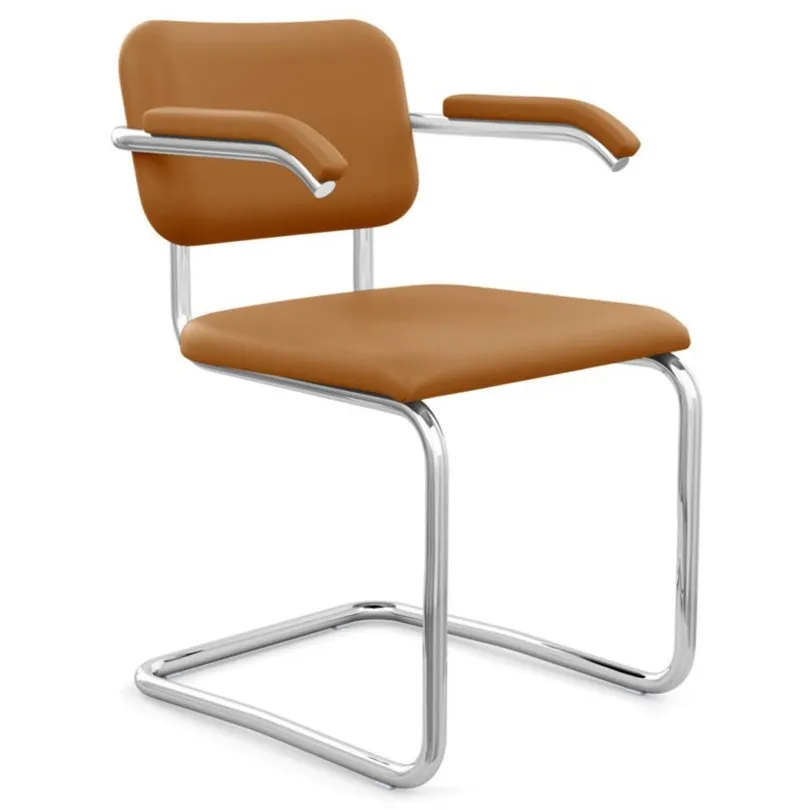 Кресло с подлокотниками Marcel Breuer Cesca™ с полной обивкой