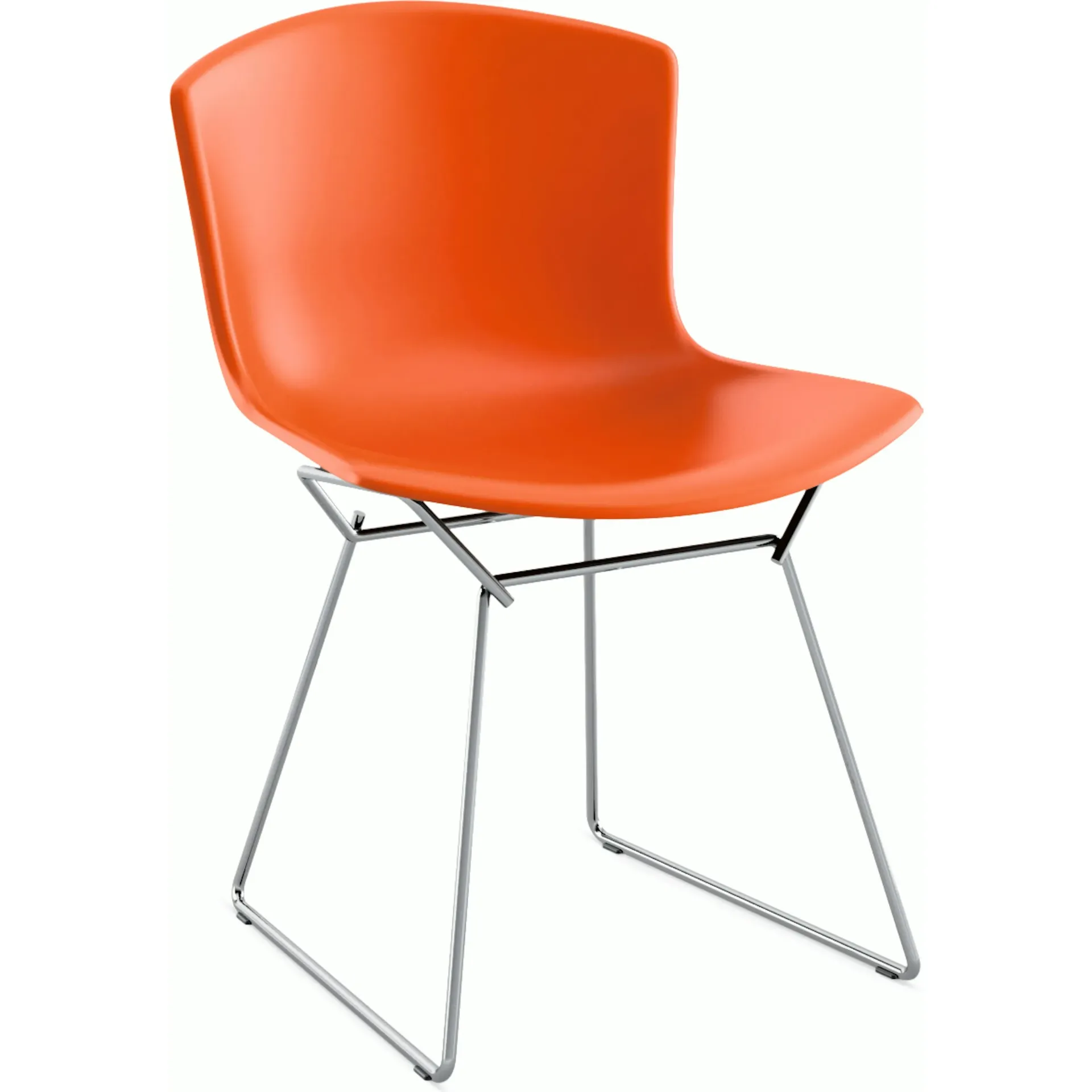 Bertoia Molded Shell Side Chair, Outdoor