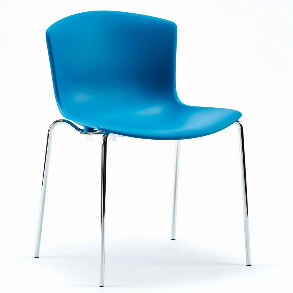 Стул Bertoia с формованной оболочкой, штабелируемый